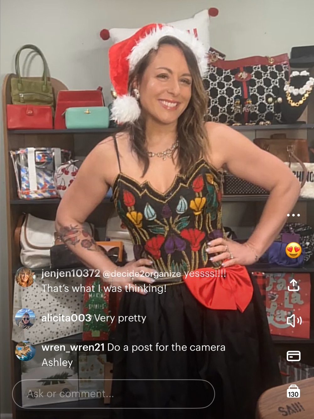 Ashley is Live! π SATURDAYS early AM est π lux designer vintage Share Shows - Picture 4 of 9